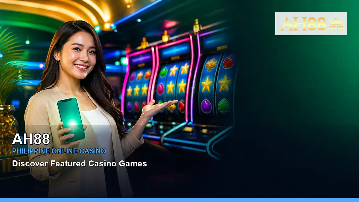 AH88 featured slots and live casino guide for Philippine players with featured game highlights