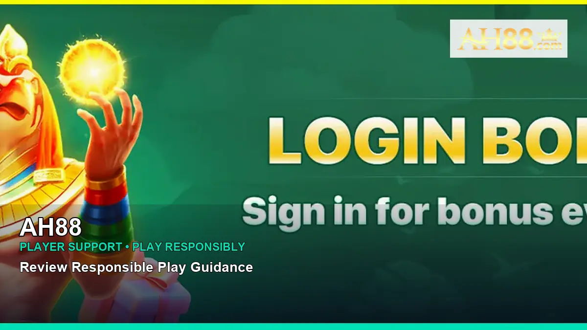 AH88 player support and responsible gaming guide for Philippine players