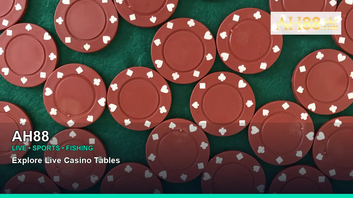AH88 live casino tables for Philippine players