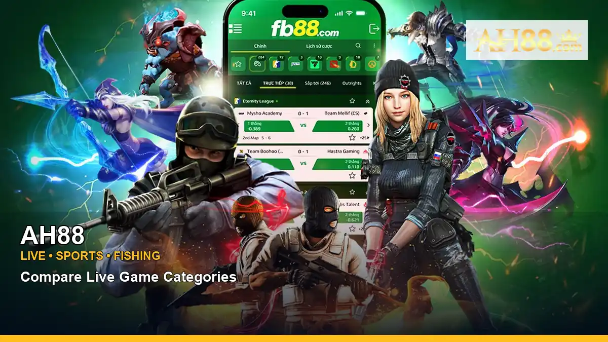 AH88 sports betting and arcade games for Philippine players